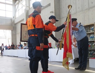 小型ポンプの部優勝福崎町消防団